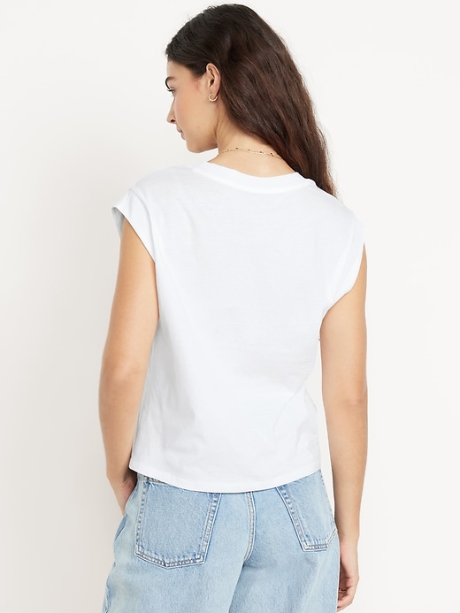 Image number 2 showing, Sleeveless V-Neck Top