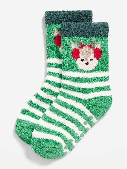 Voir une image plus grande du produit 1 de 1. Chaussettes douillettes des Fêtes unisexes pour tout-petit et bébé