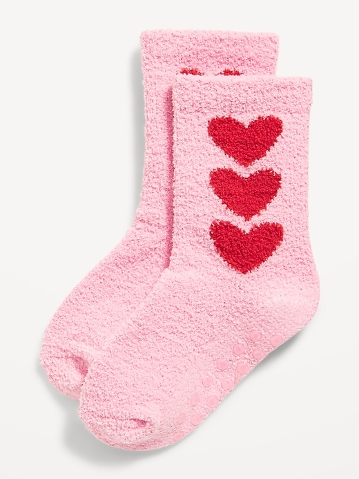 View large product image 1 of 1. Unisex Cozy Holiday Socks for Toddler &amp; Baby