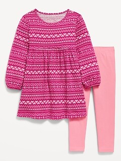 Toddler Girls Outfit Sets Leggings Pants Old Navy