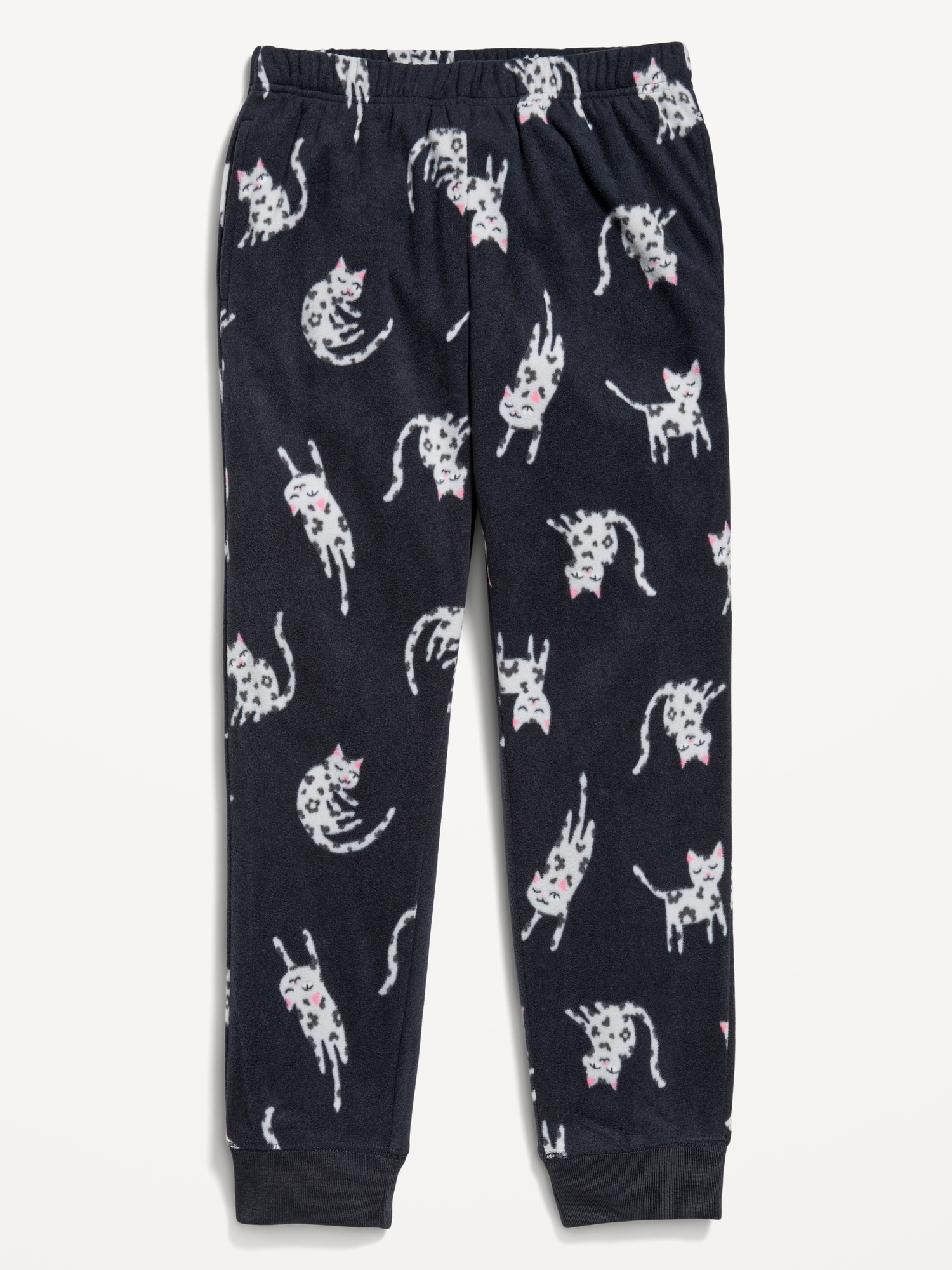 Microfleece Printed Pajama Pants for Girls