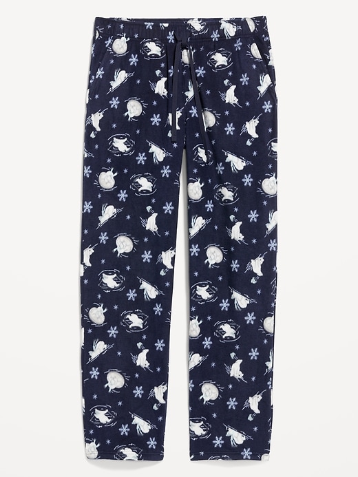 L'image numéro 4 présente Pantalon de pyjama en micromolleton pour homme