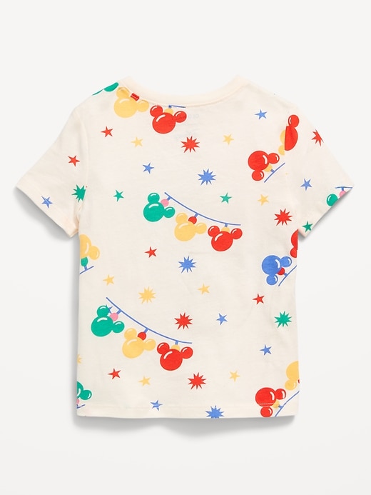 View large product image 2 of 2. Disney© Unisex Mickey Mouse Holiday Graphic T-Shirt for Toddler