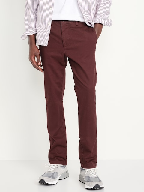 Chino Première nécessité coupe ajustée - Orange