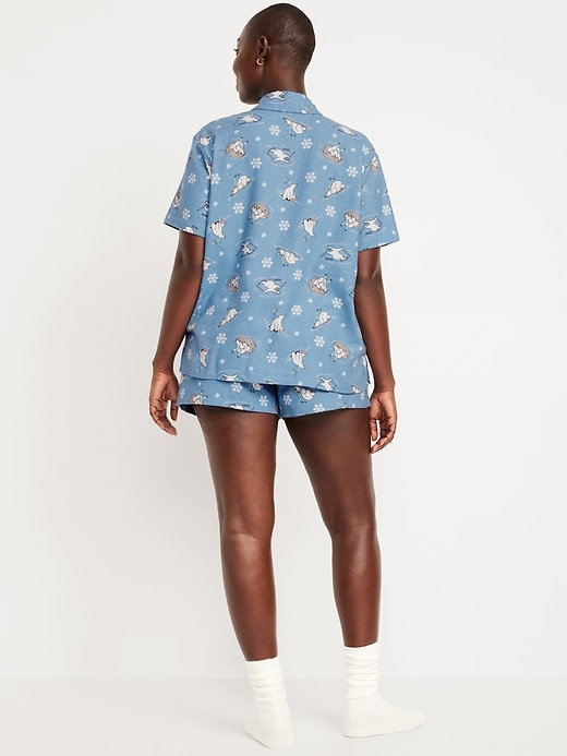 Image number 6 showing, Flannel Pajama Short Set