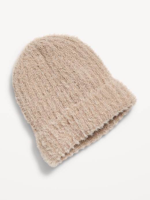 View large product image 1 of 1. Soft Fuzzy-Brushed Beanie for Girls