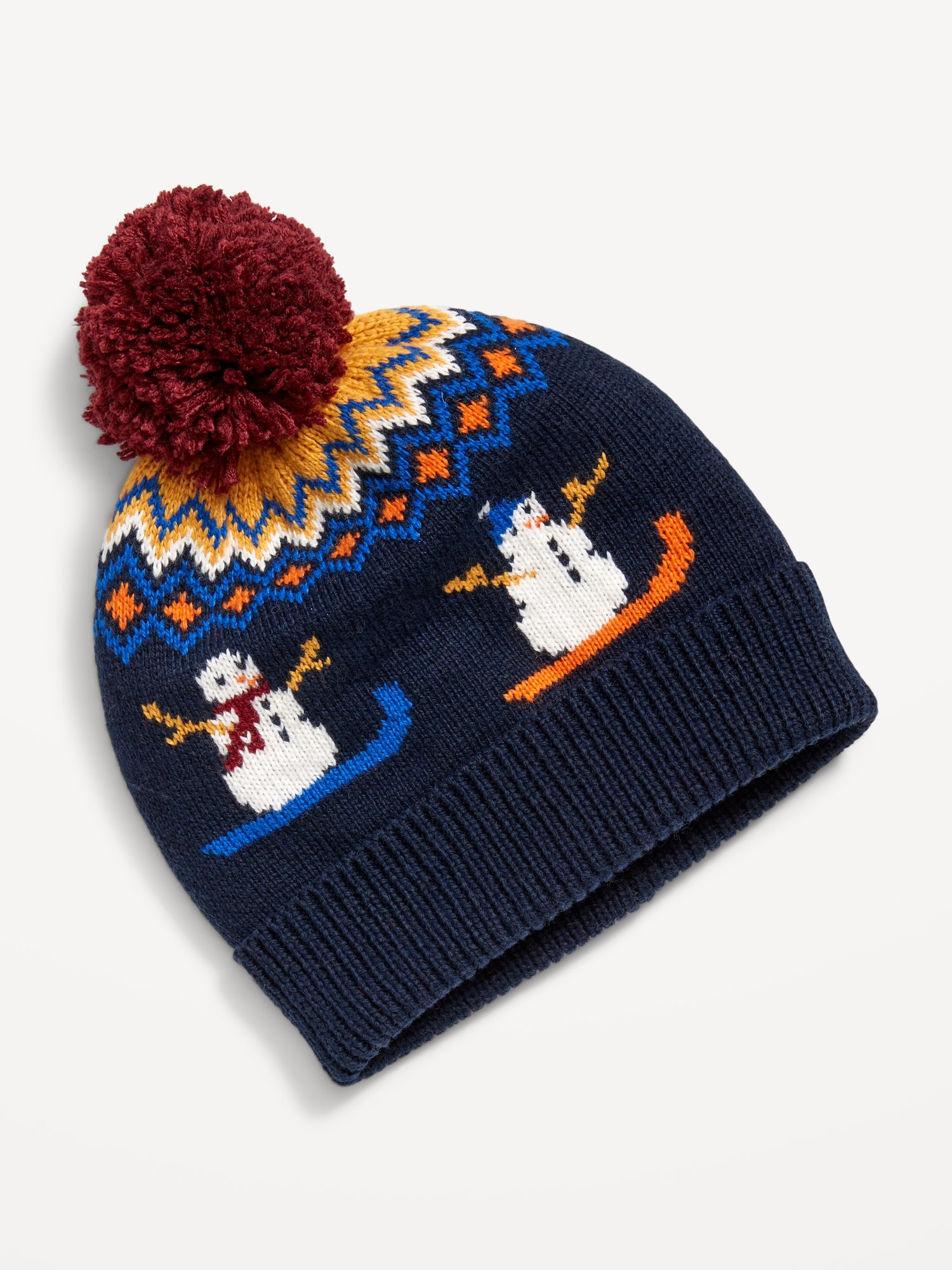 Pom-Pom Beanie for Toddler