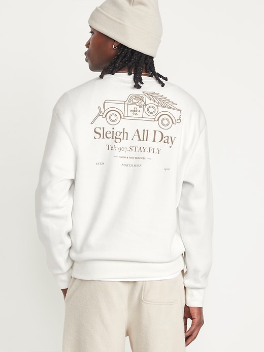 Image number 5 showing, Holiday-Graphic Sweatshirt