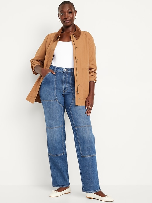 Image number 4 showing, High-Waisted OG Loose Utility Jeans