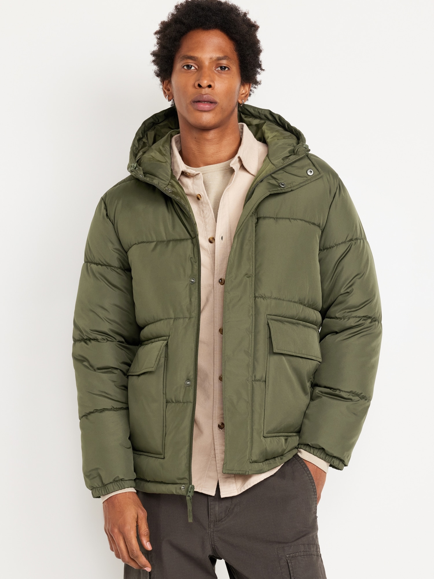 Navy winter jacket mens on sale