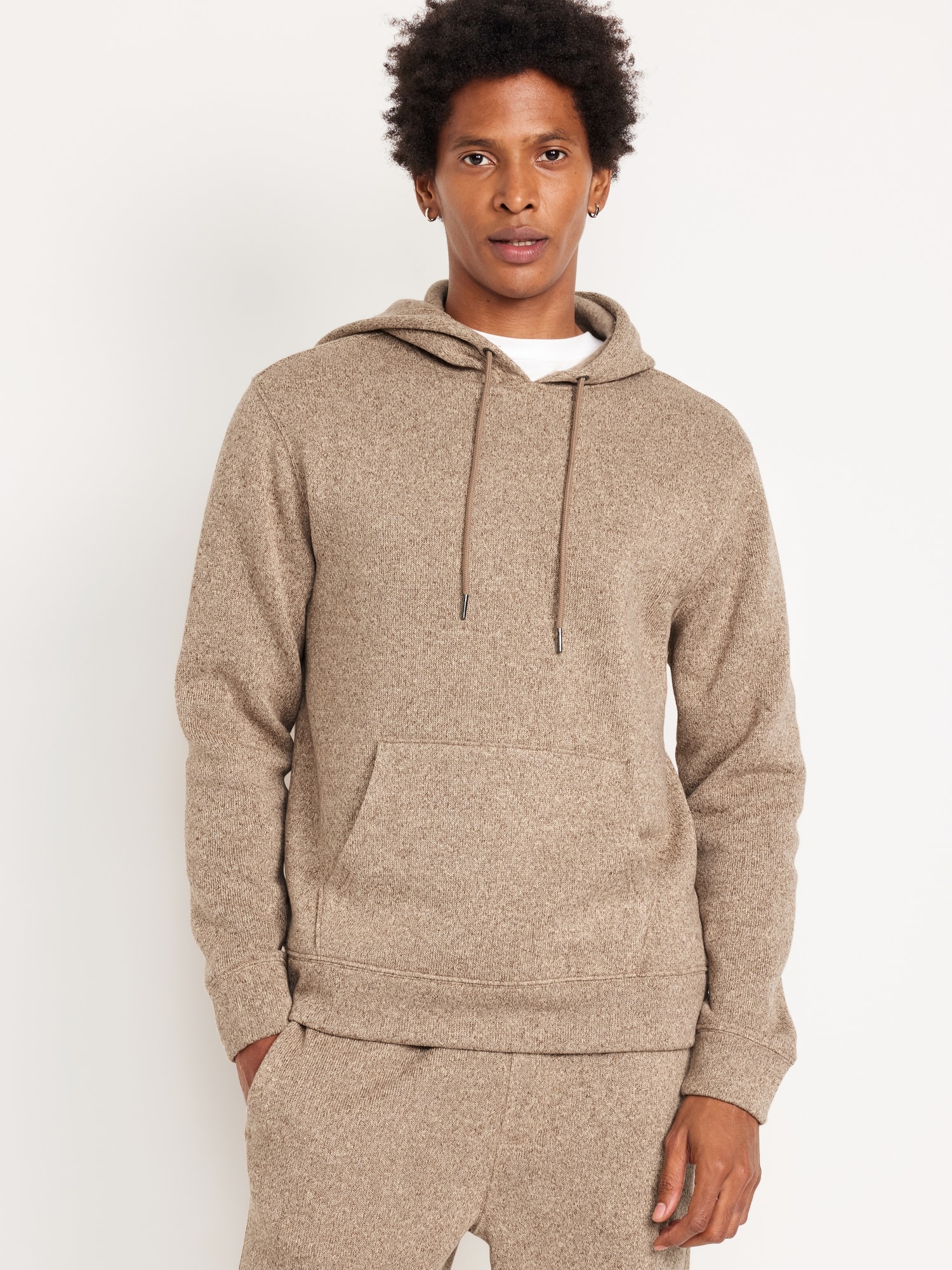 Fleece-Knit Hoodie