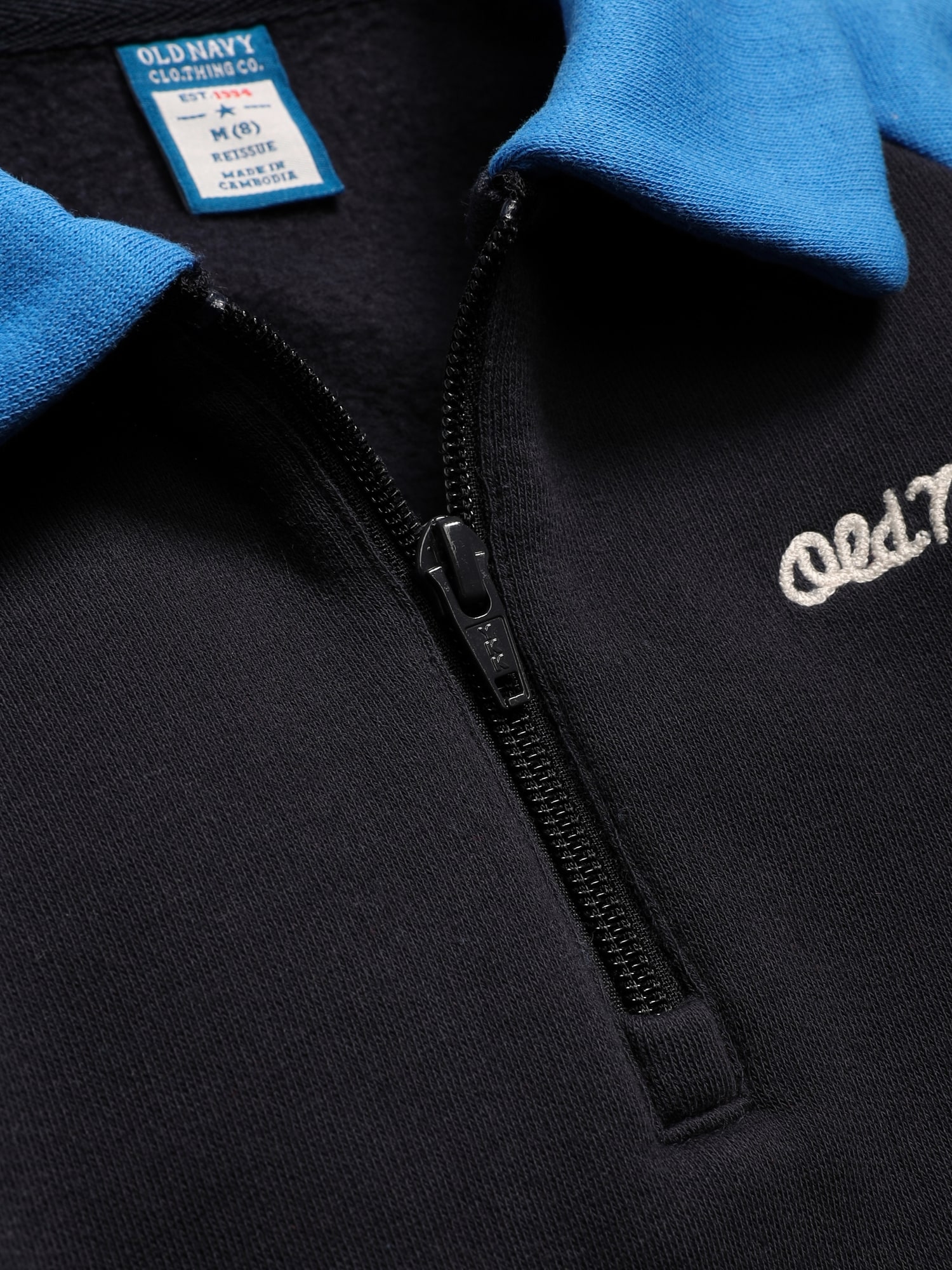 '94 Logo-Graphic Quarter-Zip Sweatshirt for Girls