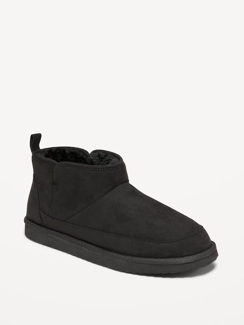 Bottines doublées de similifourrure