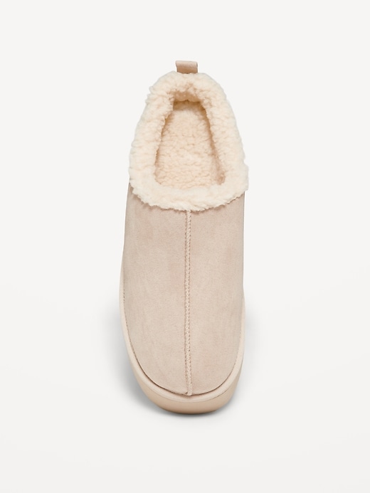 Image number 3 showing, Sherpa-Lined Platform Slippers