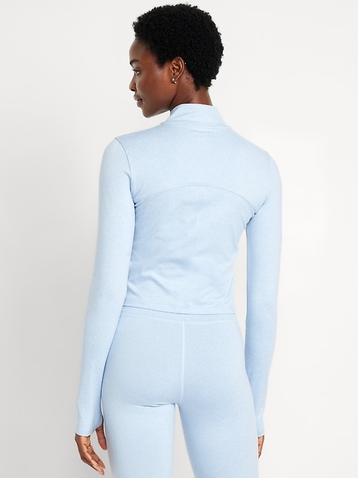 Image number 2 showing, CloudComfy Crop Quarter Zip