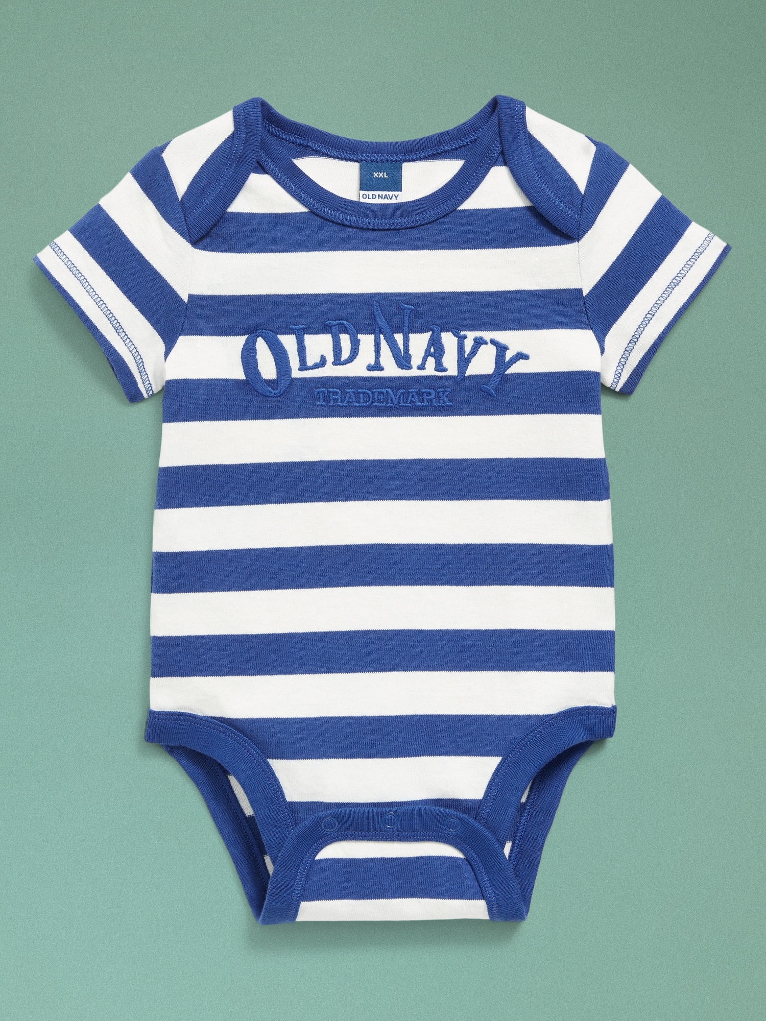 '94 Short-Sleeve Logo-Graphic Bodysuit for Baby