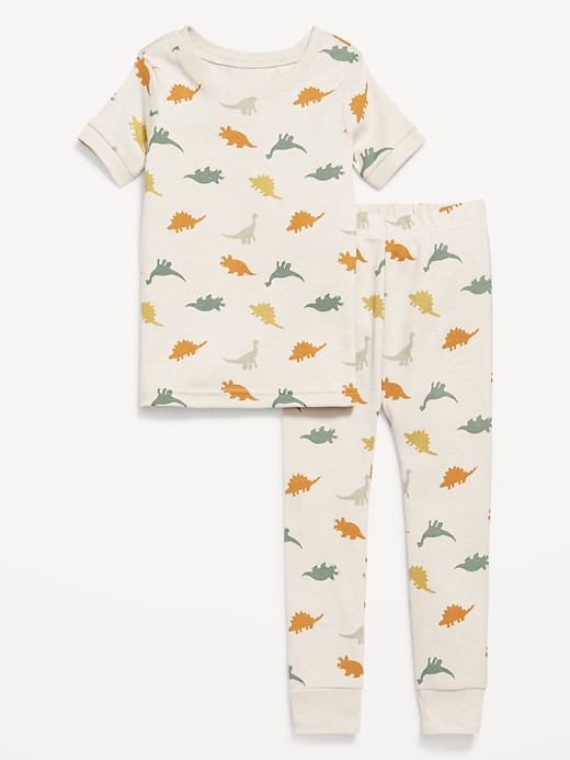 Voir une image plus grande du produit 2 de 3. Pyjama ajusté à motif pour tout-petit et bébé