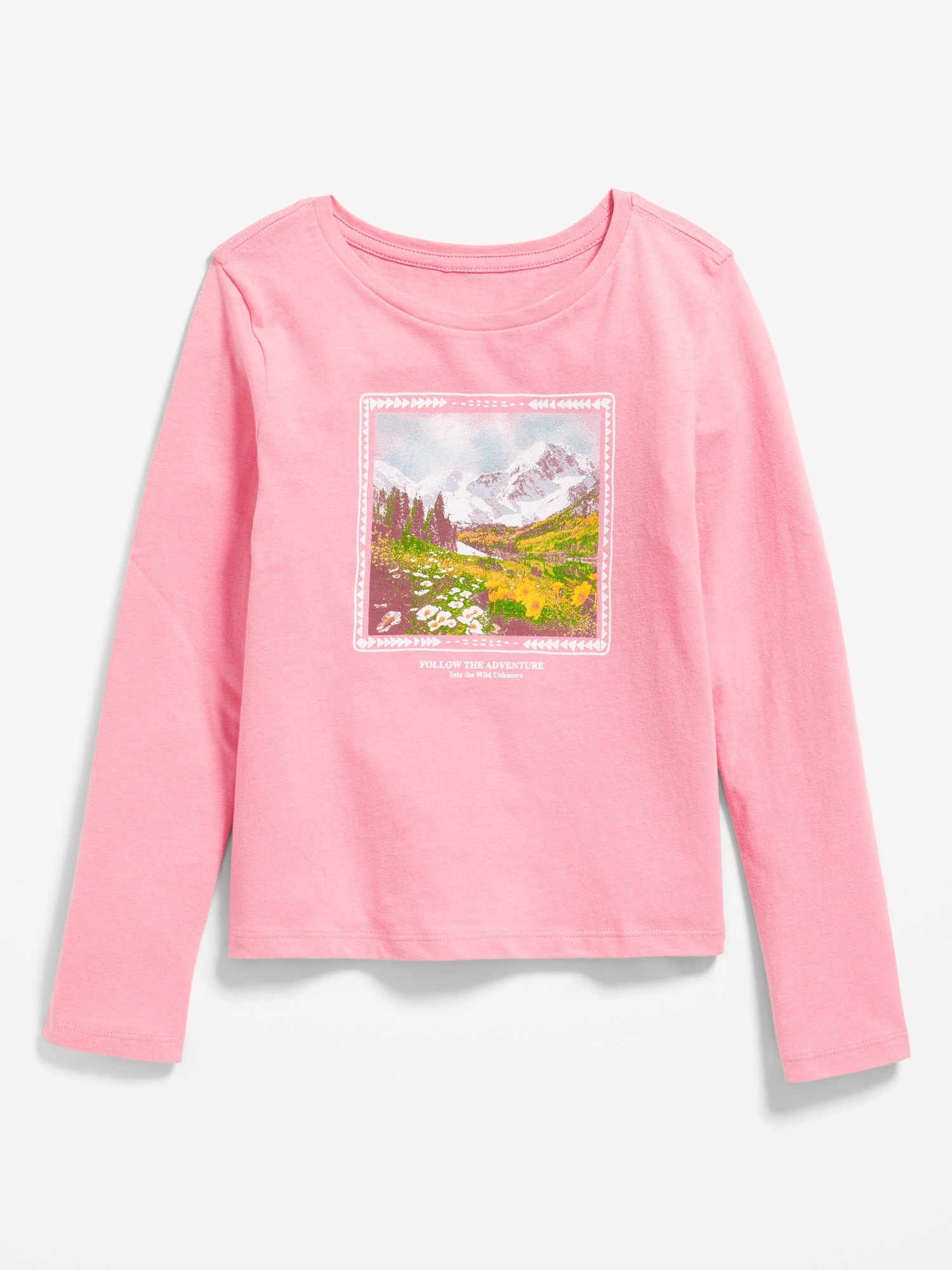 Long-Sleeve Graphic T-Shirt for Girls