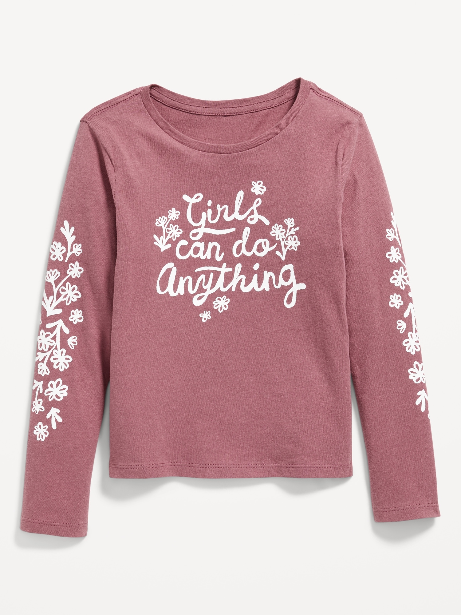 Long-Sleeve Graphic T-Shirt for Girls