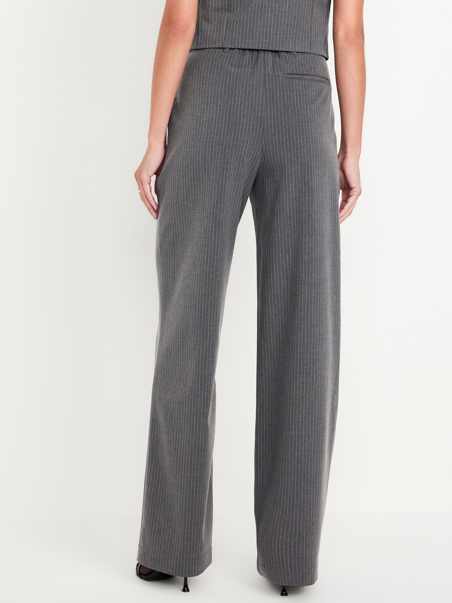 Extra High-Waisted Taylor Wide-Leg Trouser Pants