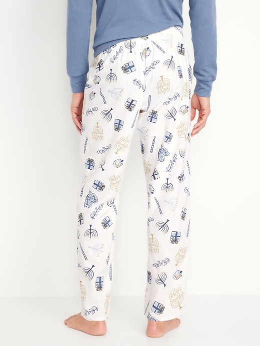 L'image numéro 2 présente Pantalon de pyjama en flanelle pour homme