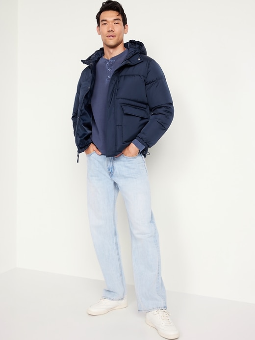 Image number 3 showing, Hooded Puffer Jacket