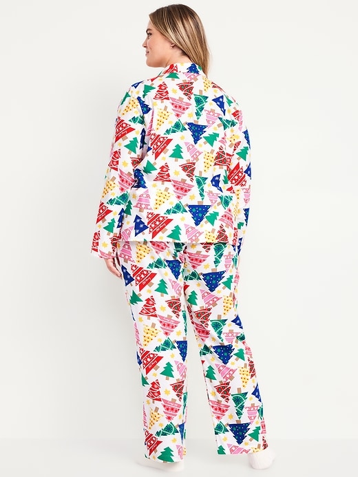 Image number 8 showing, Flannel Pajama Set for Women