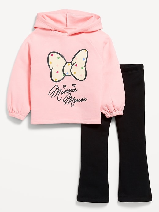 Image number 4 showing, Disney© Fleece Hoodie and Flare Leggings Set for Toddler Girls