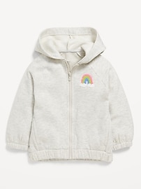 View large product image 3 of 3. Printed Zip Hoodie for Toddler Girls