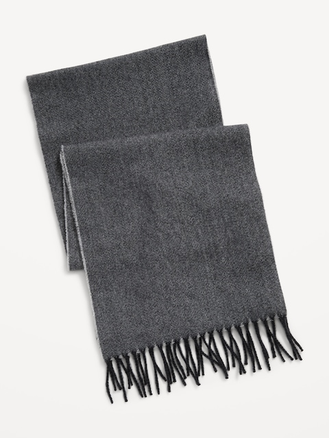 Flannel Scarf - Gray
