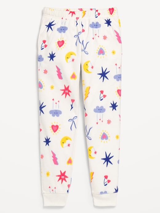 View large product image 1 of 1. Microfleece Printed Pajama Pants for Girls