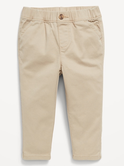 View large product image 1 of 2. Straight-Leg Twill Pants for Baby