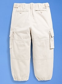 Voir une image plus grande du produit 3 de 3. Pantalon cargo ample 94 pour toute-petite fille