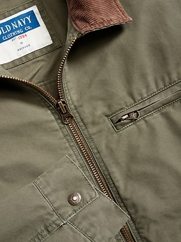 OLD NAVY ブラウン ジャケット Mサイズ 94 Canvas Jacket | Old Navy