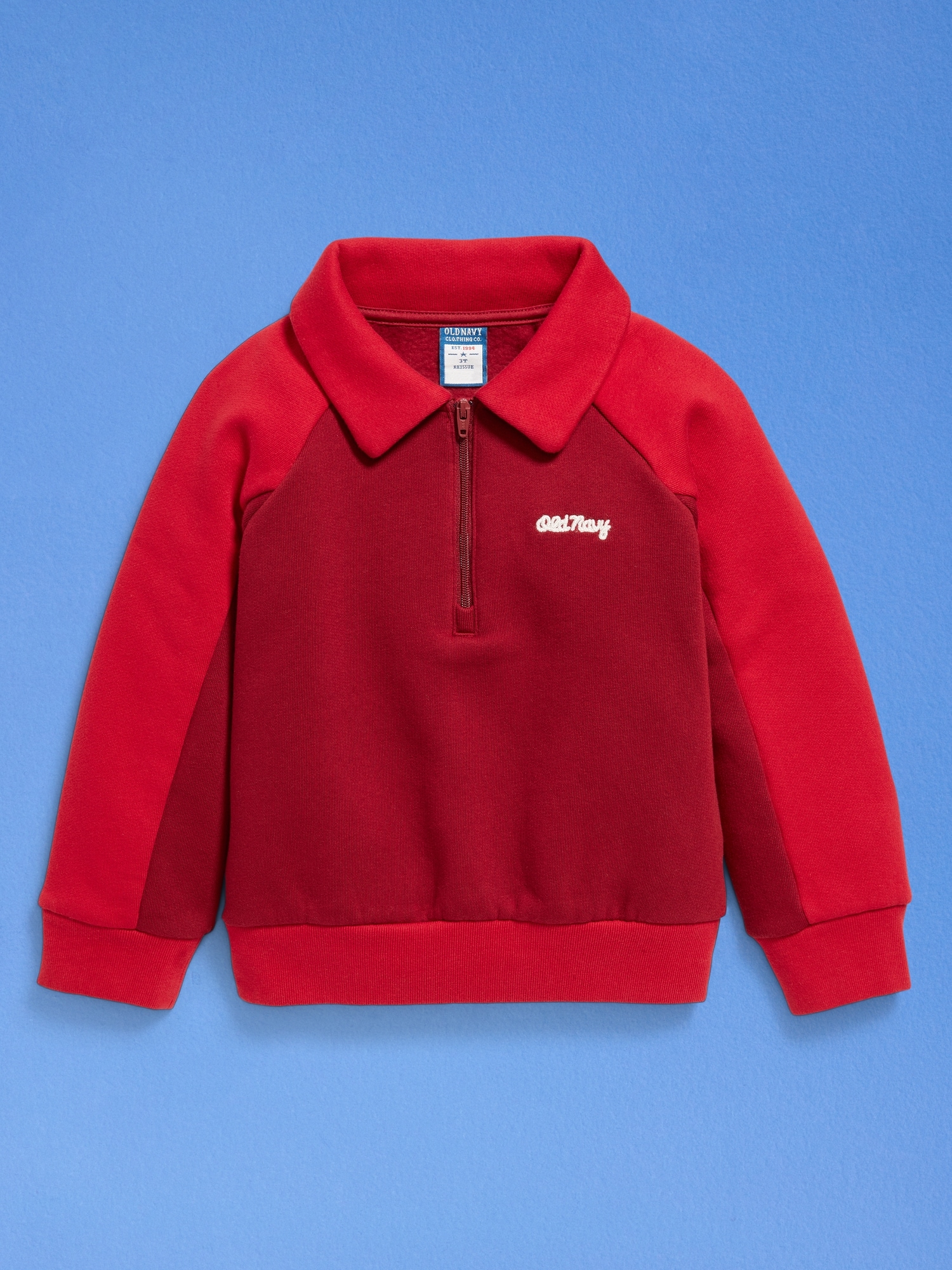 '94 Logo-Graphic Quarter-Zip Sweatshirt for Toddler Girls