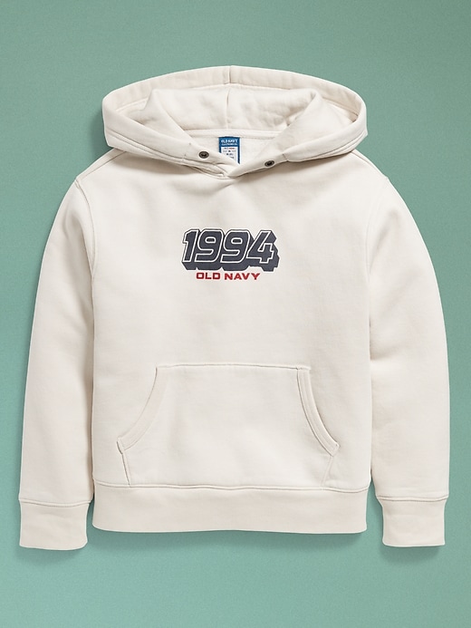 Image number 5 showing, '94 Gender-Neutral Logo-Graphic Hoodie for Kids