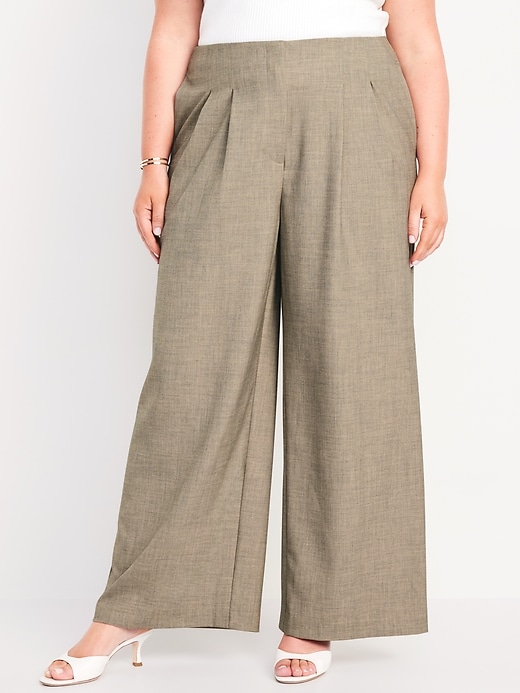 Image number 6 showing, Extra High-Waisted Super Wide-Leg Pants