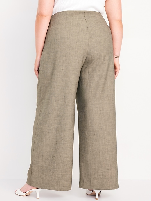 Image number 7 showing, Extra High-Waisted Super Wide-Leg Pants