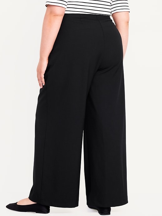 Image number 7 showing, Extra High-Waisted Super Wide-Leg Pants