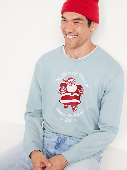 Image number 3 showing, Holiday-Graphic Sweatshirt