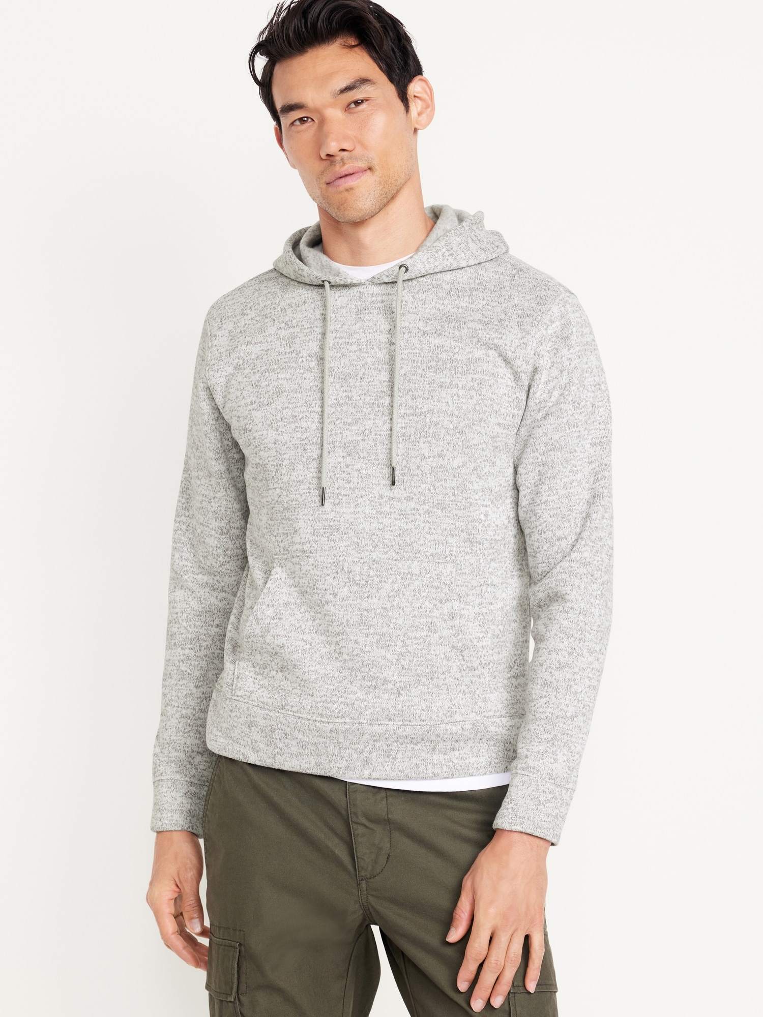 Fleece-Knit Hoodie