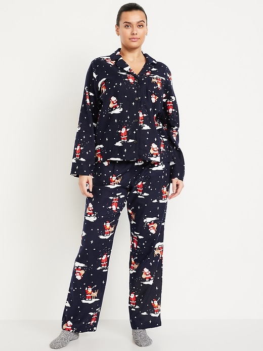 Image number 5 showing, Flannel Pajama Set for Women