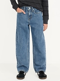 Image number 1 showing, Original Baggy Non-Stretch Jeans for Boys