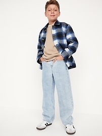 View large product image 3 of 4. Original Baggy Non-Stretch Jeans for Boys