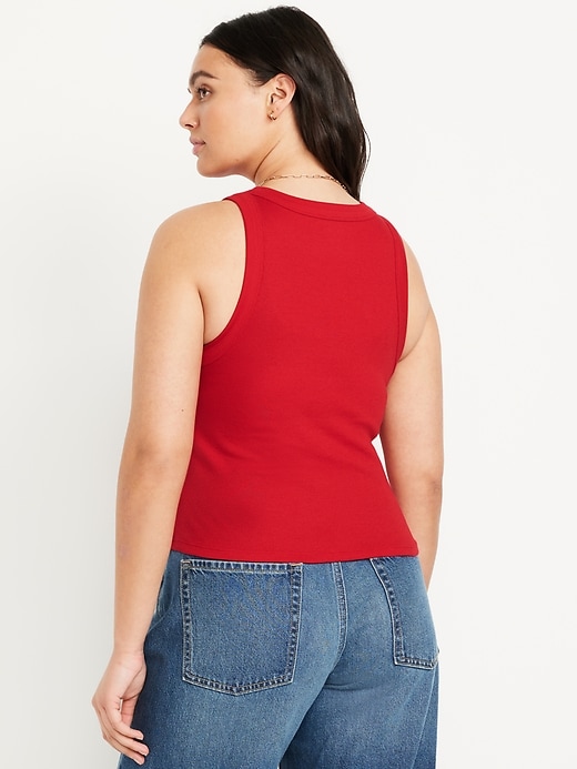 Image number 6 showing, Snug Crop Tank Top