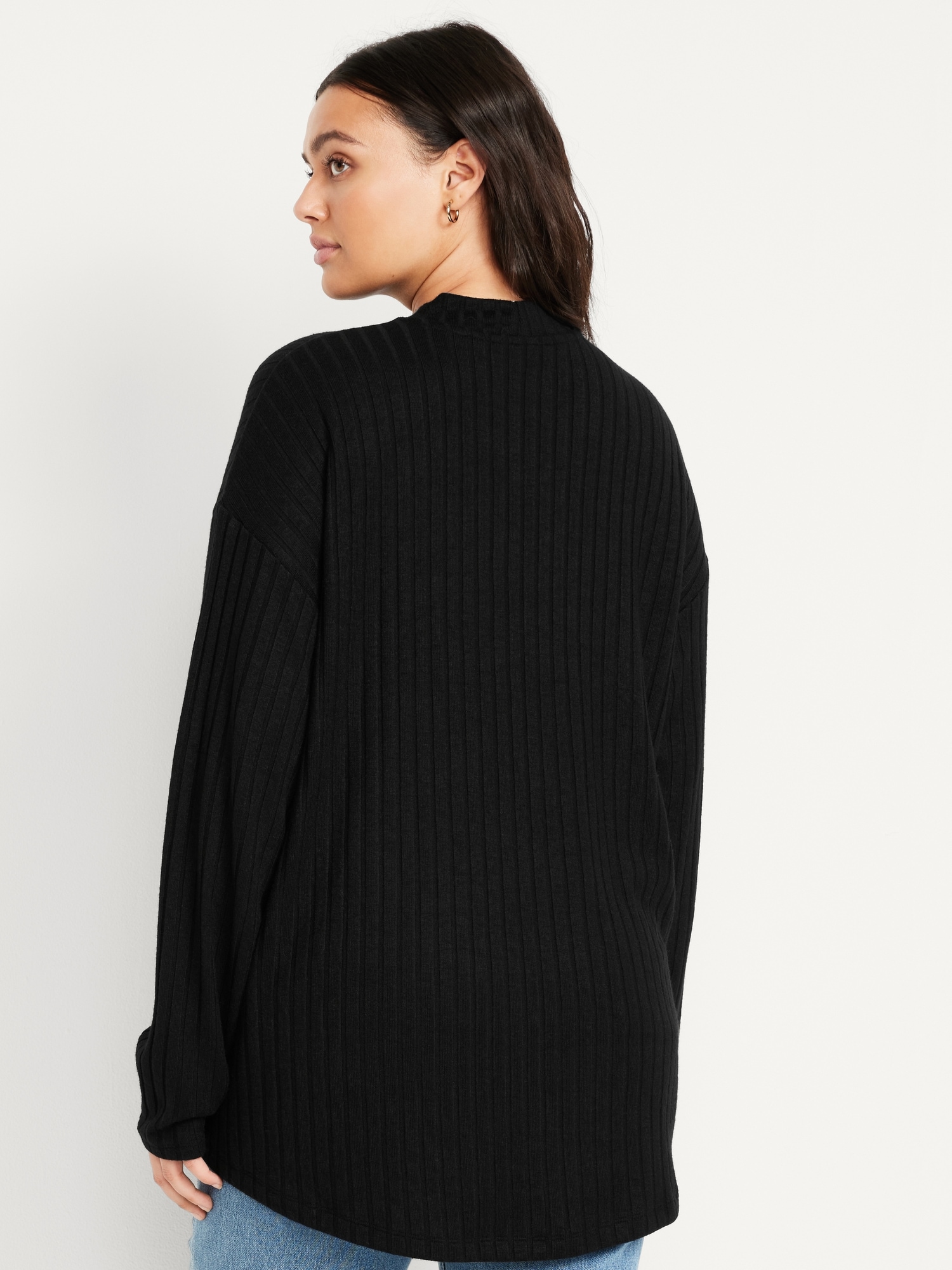 Cozy Mock-Neck Tunic