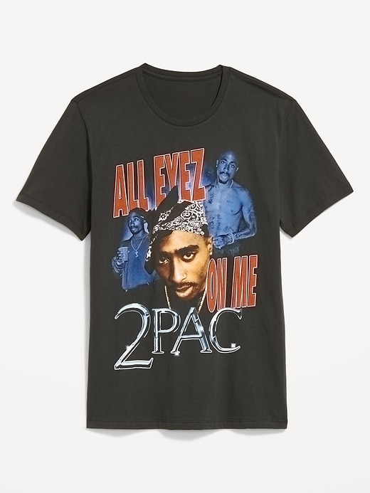 Voir une image plus grande du produit 1 de 1. T-shirt à imprimé Tupac&#153