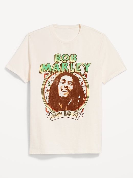 Voir une image plus grande du produit 1 de 1. T-shirt à imprimé Bob Marley&#153