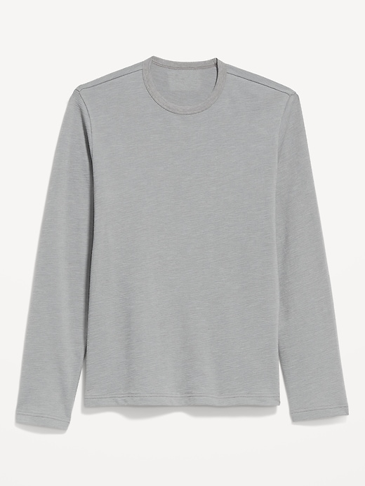 Image number 4 showing, Long-Sleeve Textured T-Shirt