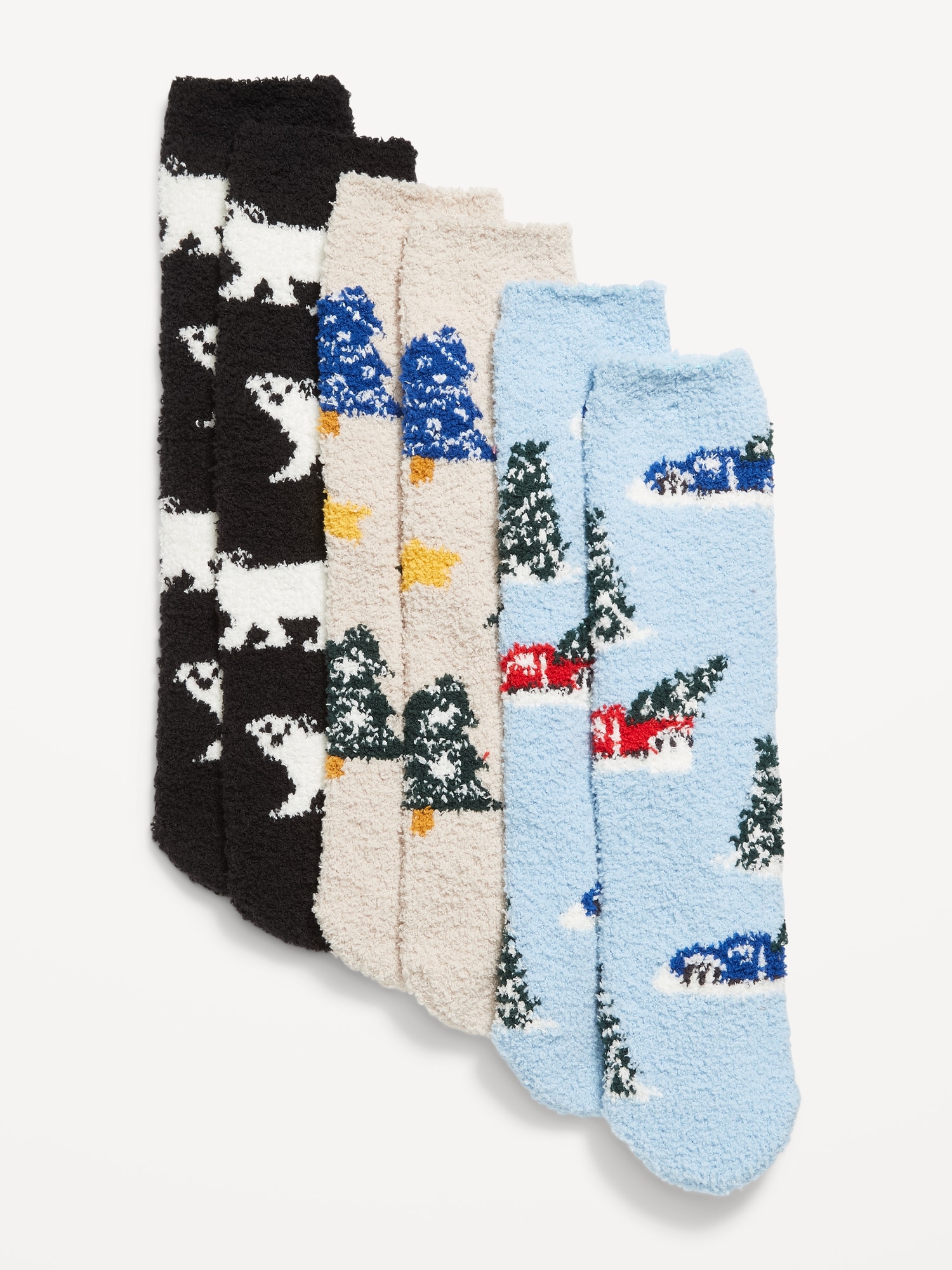 Cozy Crew Socks 3-Pack for Men